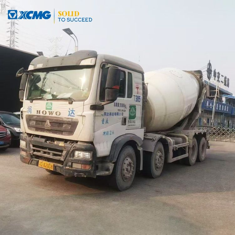 XCMG Factory Used mobile concrete mixer with pump G4804B concrete mixer machine price